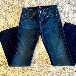 A pocket 7 for all mankind girls jeans, size 12